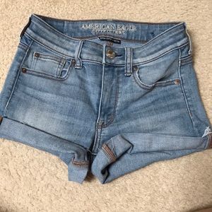 jean shorts!